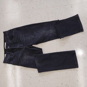 Levi's Premium Denim Black 724 High Rise Straight Jeans | Women's Size 27 Size 4